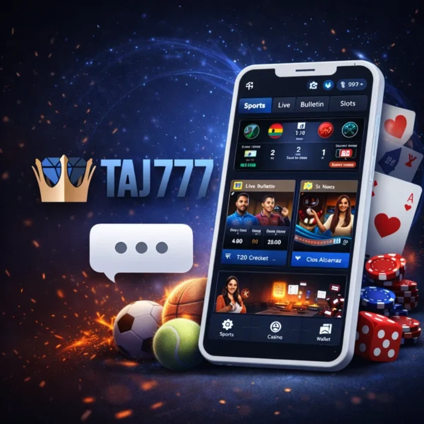 Taj777 App Features Live Betting and Casino