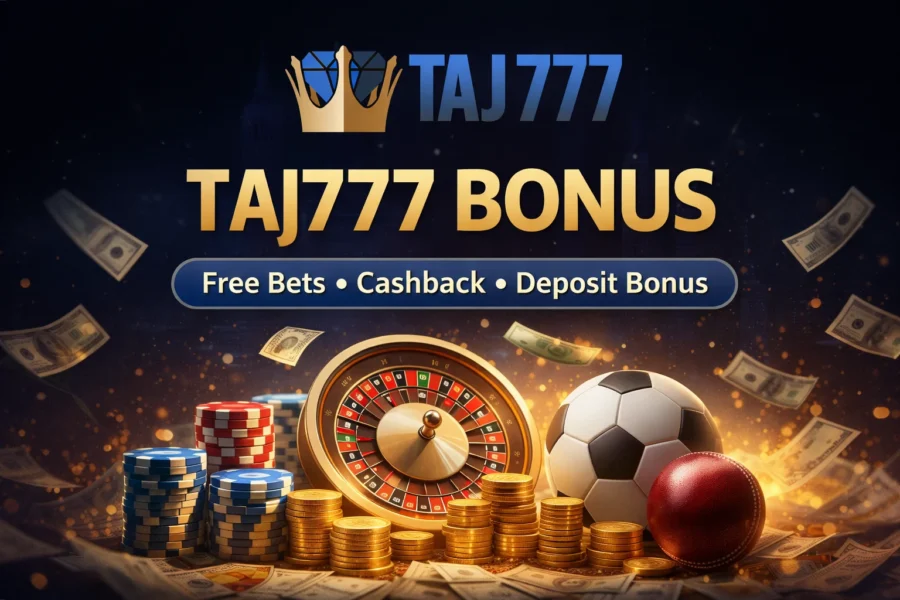 Taj777 Bonus Welcome Offer