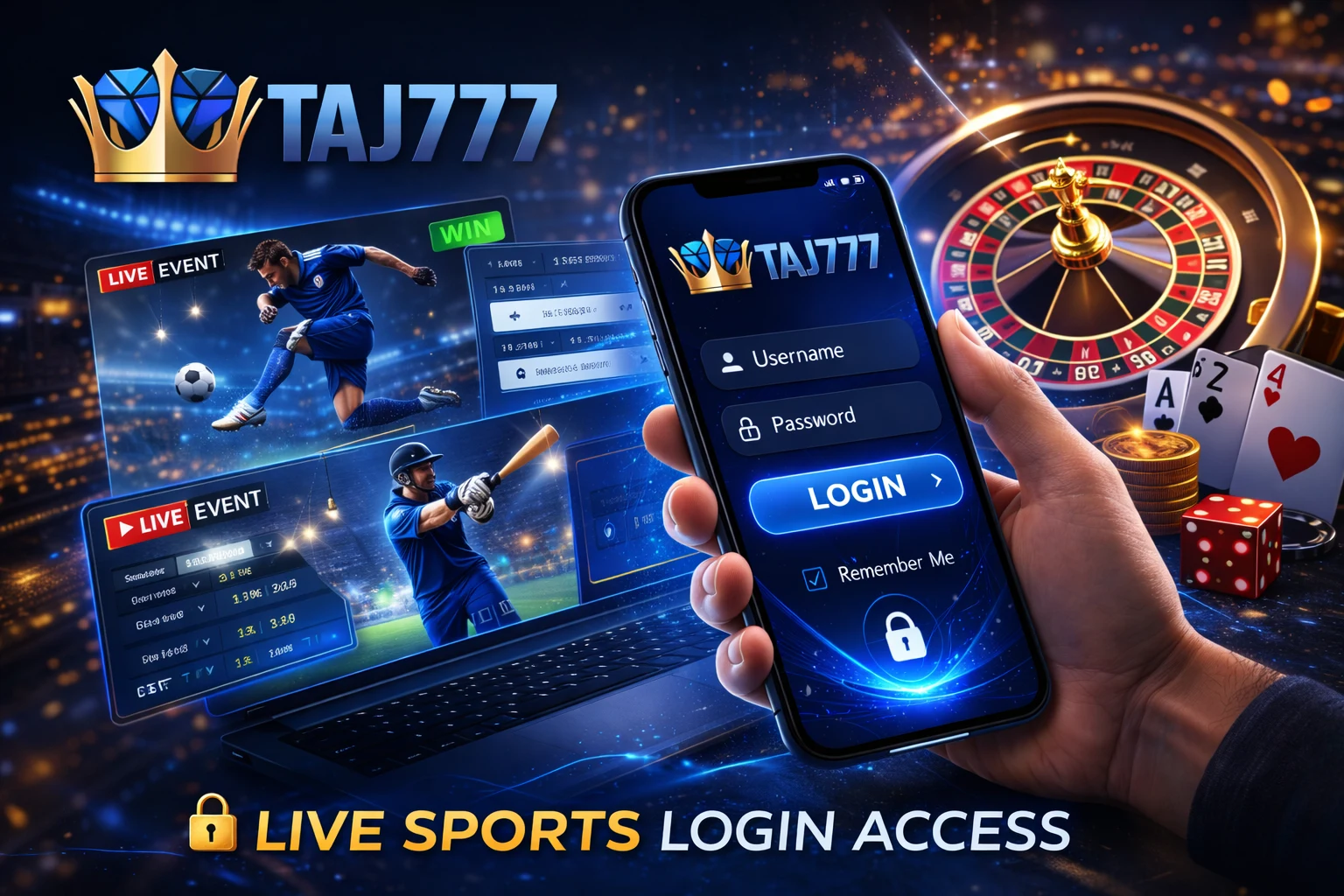 How to Use Taj777 Login Secure Betting Platform