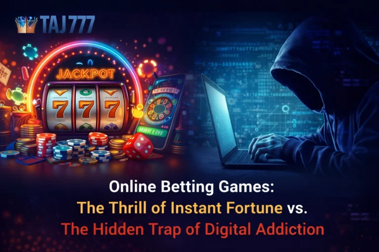 “Online Betting Games: The Thrill of Instant Fortune vs. The Hidden Trap of Digital Addiction”